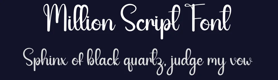 Million Script Font by andikastudio — Script Handwritten Font — thumbnail 2