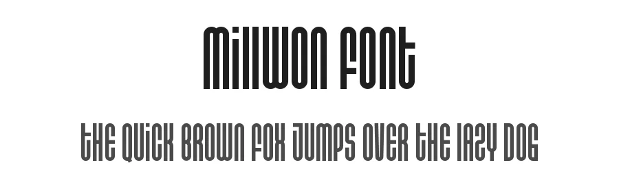 Millwon Font by nihstudio — Sans Serif Font