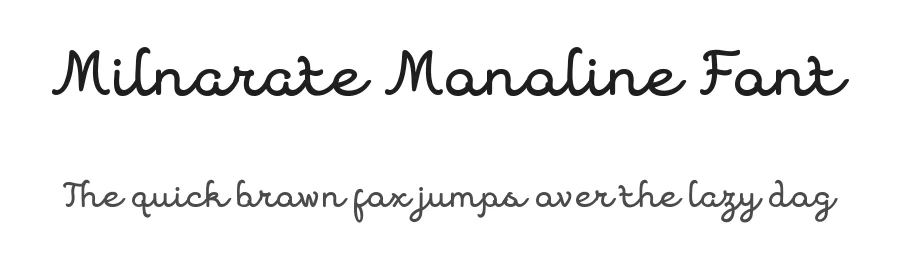 Milnarate Monoline Font by madeDeduk — Script Handwritten Font