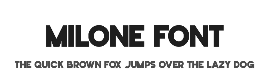 Milone Font by hayoyuka8 — Sans Serif Font