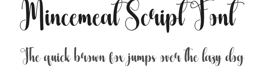Mincemeat Script Font by andikastudio — Script Handwritten Font