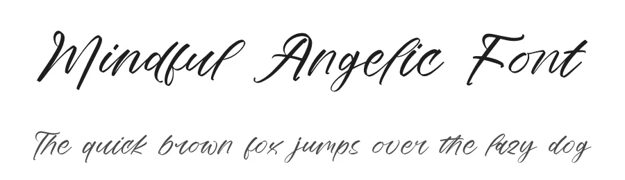 Mindful Angelic Font by stylishtype.co — Script Handwritten Font