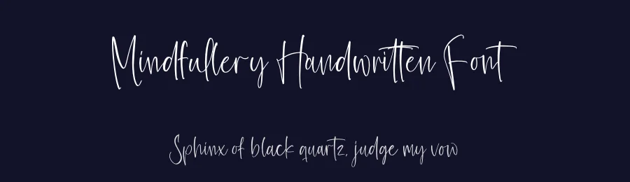 Mindfullery Handwritten Font by Operatype.Co — Script Handwritten Font — thumbnail 2