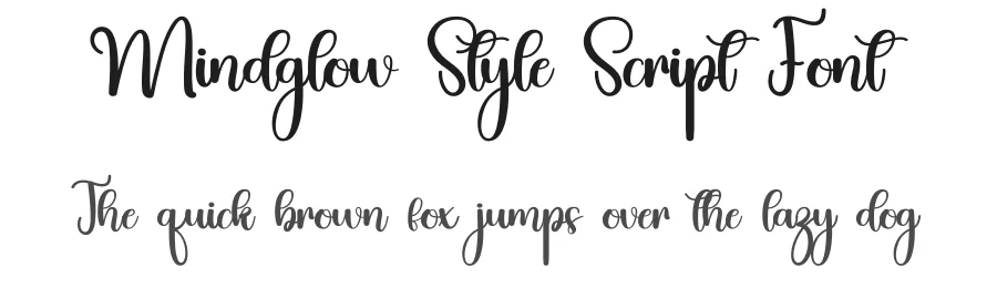 Mindglow Style Script Font by inermediaSTUDIO — Script Handwritten Font