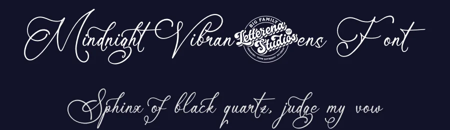 Mindnight Vibranttens Font by letterenastudios — Script Handwritten Font — thumbnail 2