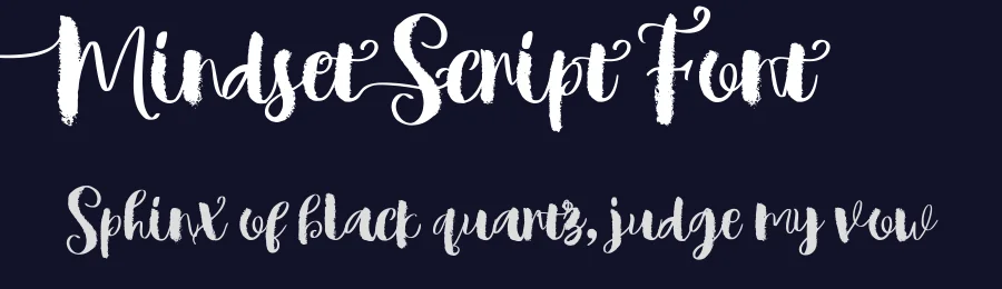 Mindset Script Font by vaiminit — Script Handwritten Font — thumbnail 2