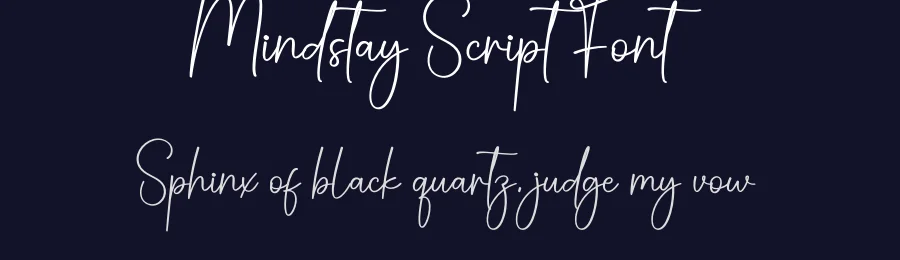 Mindstay Script Font by creativeletter — Script Handwritten Font — thumbnail 2