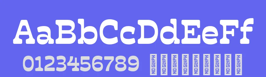 Minera Font Family by Period Type — Slab Serif Font — thumbnail 3