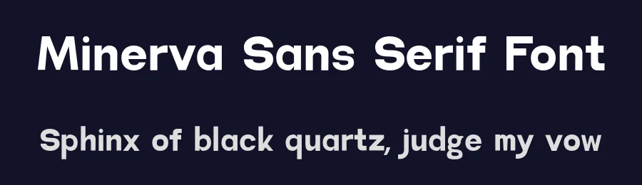 Minerva Sans Serif Font by Moonstone Co — Sans Serif Font — thumbnail 2