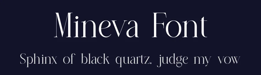 Mineva Font by ErmediaStudio — Serif Font — thumbnail 2