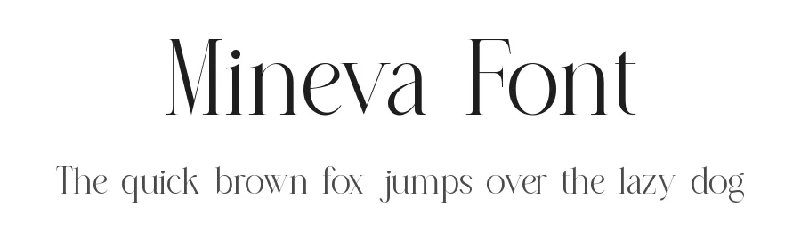 Mineva Font by ErmediaStudio — Serif Font
