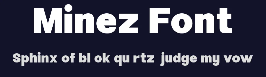 Minez Font by Fontliner — Display Font — thumbnail 2