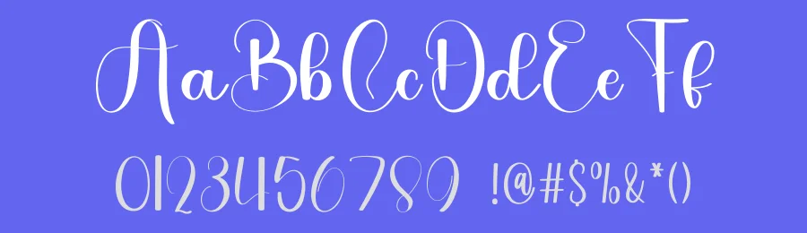 Minigirl Calligraphy Script Font by freshtypeink — Script Handwritten Font — thumbnail 3