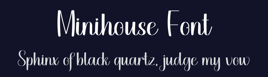 Minihouse Font by inermediaSTUDIO — Script Handwritten Font — thumbnail 2