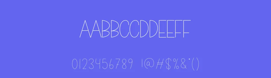 Minimalis Display Font by creativeletter — Display Font — thumbnail 3