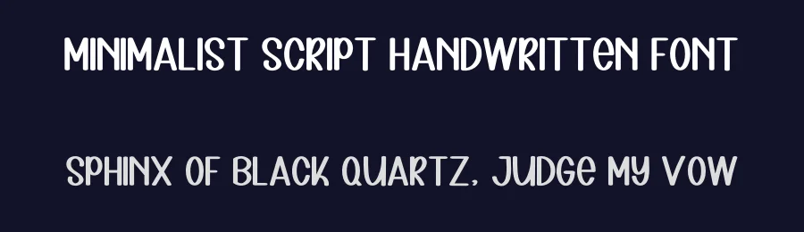 Minimalist Script Handwritten Font by inermediaSTUDIO — Display Font — thumbnail 2