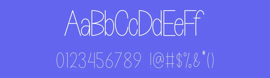 Minimalist Sketch Font by andikastudio — Display Font — thumbnail 3