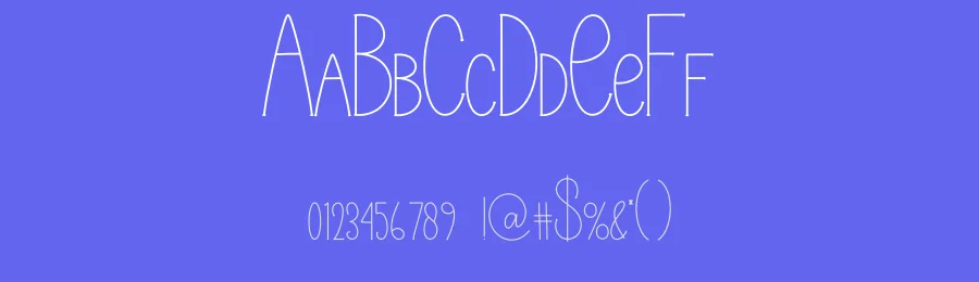 Minimalist Writing Display Font by creativeletter — Display Font — thumbnail 3