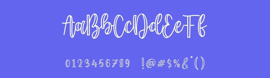 Minoline Cute Modern Calligraphy Font by balpirick — Script Handwritten Font — thumbnail 3