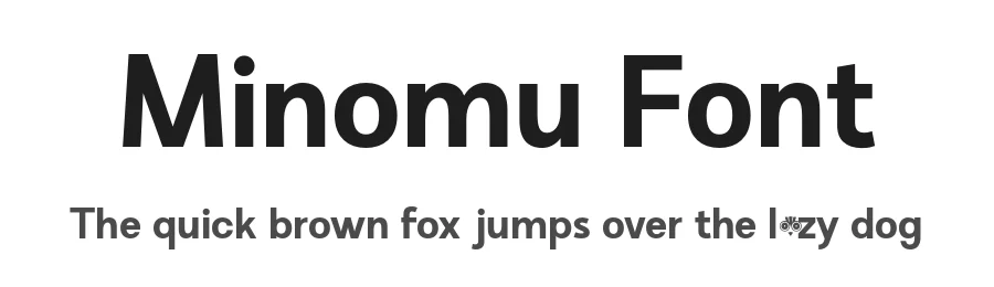 Minomu Font by OWL KING — Sans Serif Font
