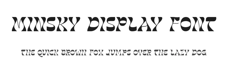 Minsky Display Font by Dantype — Display Font