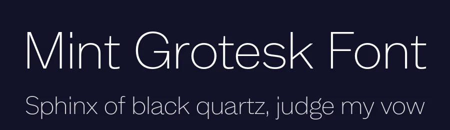 Mint Grotesk Font by Love Letters — Sans Serif Font — thumbnail 2