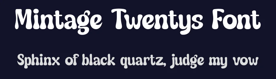 Mintage Twentys Font by letterenastudios — Serif Font — thumbnail 2