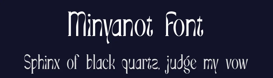 Minyanot Font by Denustudios — Serif Font — thumbnail 2