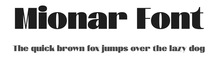 Mionar Font by Rantautype — Sans Serif Font