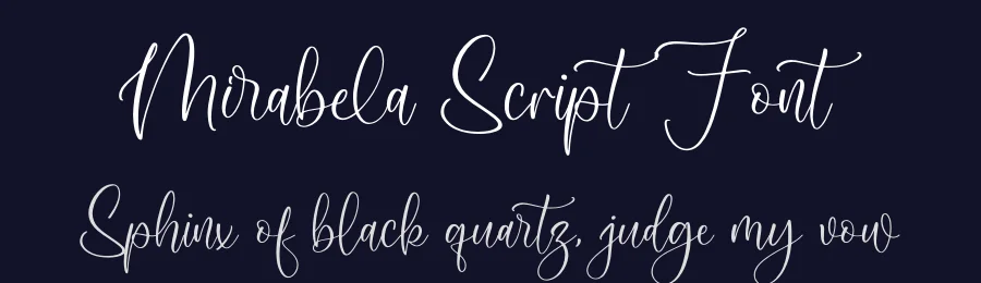 Mirabela Script Font by letterfabric — Script Handwritten Font — thumbnail 2