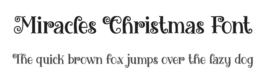 Miracles Christmas Font by Dreamink Studio — Display Font
