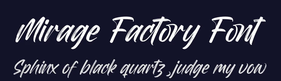 Mirage Factory Font by letterenastudios — Script Handwritten Font — thumbnail 2