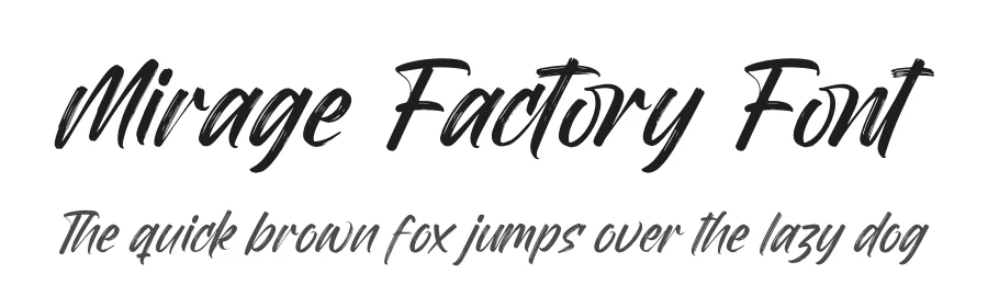 Mirage Factory Font by letterenastudios — Script Handwritten Font