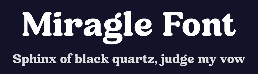 Miragle Font by grezlinestudio — Decorative Font — thumbnail 2