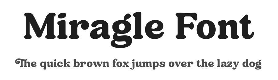Miragle Font by grezlinestudio — Decorative Font