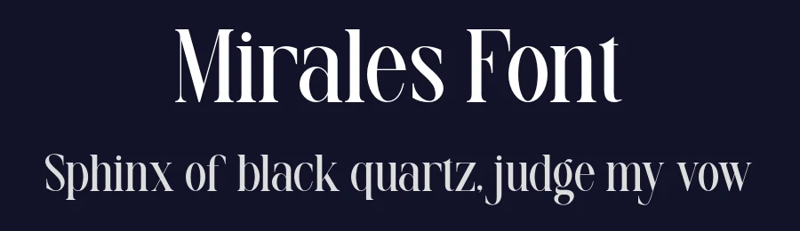 Mirales Font by SlideShoot — Decorative Font — thumbnail 2