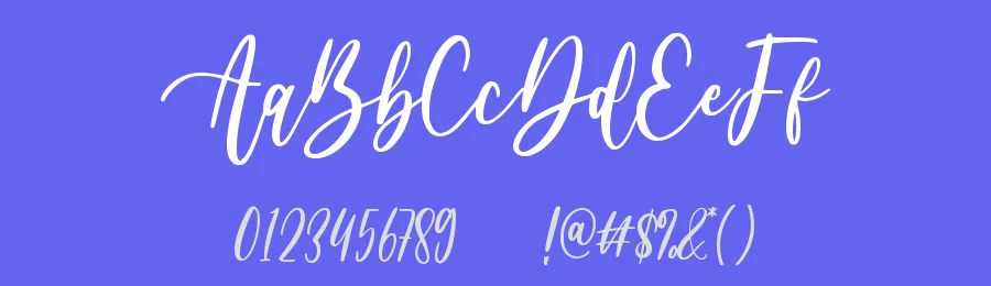 Miramilly Font by qwrtype — Script Handwritten Font — thumbnail 3