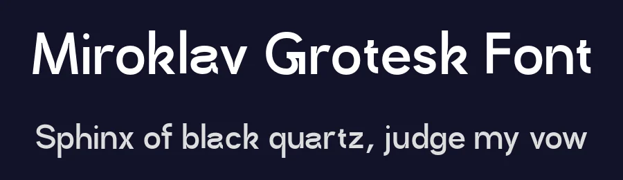 Miroklav Grotesk Font by Bentype Studio — Sans Serif Font — thumbnail 2