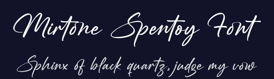 Mirtone Spentoy Font by letterenastudios — Script Handwritten Font — thumbnail 2