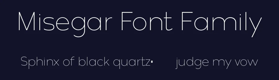 Misegar Font Family by OWL KING — Sans Serif Font — thumbnail 2