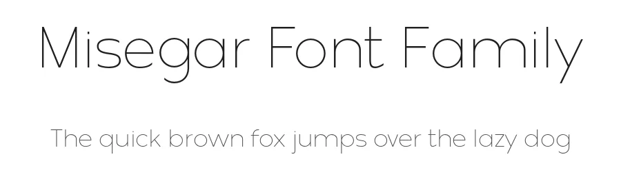 Misegar Font Family by OWL KING — Sans Serif Font