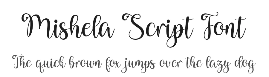 Mishela Script Font by Black Studio — Script Handwritten Font