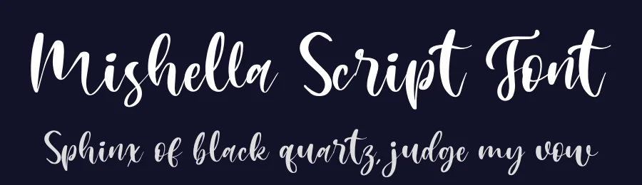 Mishella Script Font by letterenastudios — Script Handwritten Font — thumbnail 2
