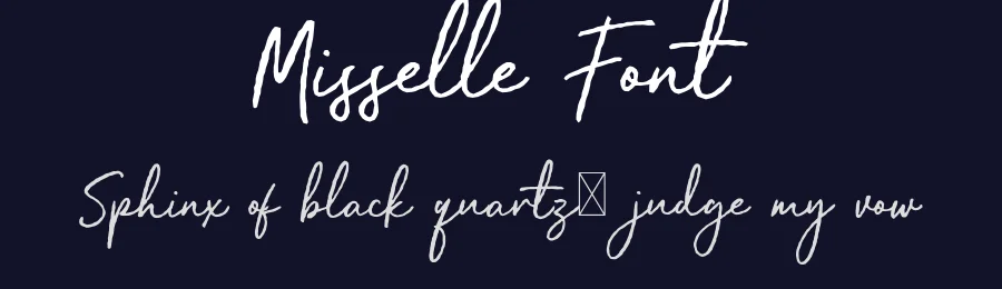 Misselle Font by vpcreativeshop — Script Handwritten Font — thumbnail 2