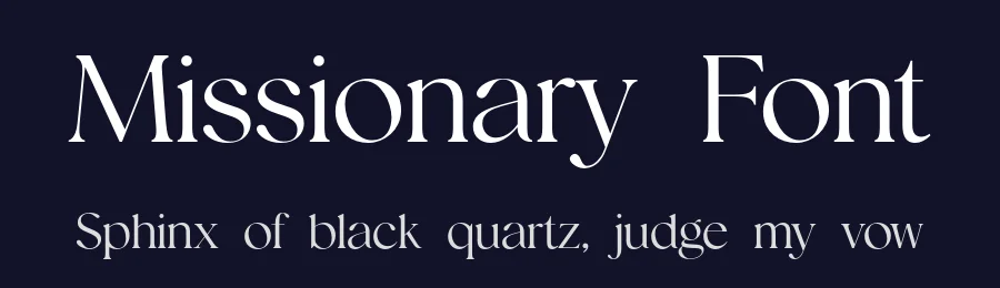 Missionary Font by UICreative — Serif Font — thumbnail 2