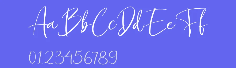 Missy Script Font by ReyreyBlue — Script Handwritten Font — thumbnail 3