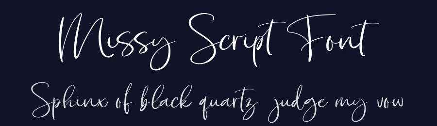 Missy Script Font by ReyreyBlue — Script Handwritten Font — thumbnail 2