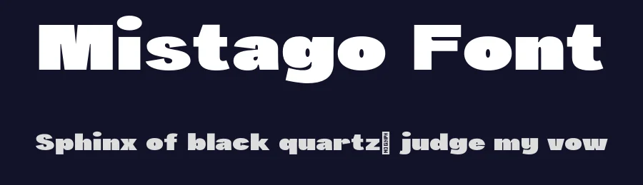 Mistago Font by ibracreative — Display Font — thumbnail 2