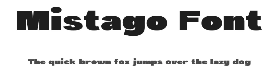Mistago Font by ibracreative — Display Font