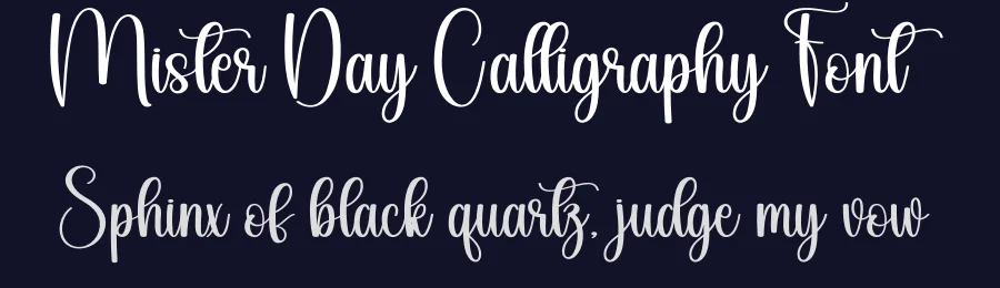 Mister Day Calligraphy Font by andikastudio — Script Handwritten Font — thumbnail 2